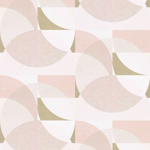 Galerie Wallpaper Product code: 10150-05 - ELLE Decoration Wallpaper Collection - Blush Pink Gold Cream Colours -  