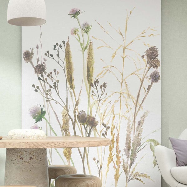 Galerie Wallpaper Product code: 35799_2 - Boho Fine Linen Wallpaper Collection - White, Beige Colours -  