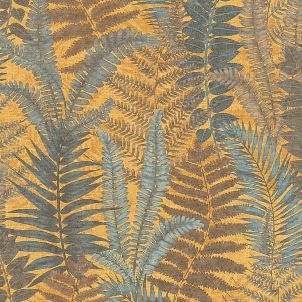 Galerie Wallpaper Product code: FL61117 - Flourish Wallpaper Collection - Brown/Yellow Colours -  