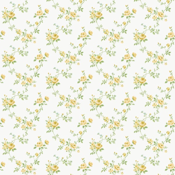 Galerie Wallpaper Product code: G68732 - Miniatures 3 Wallpaper Collection - Yellow,Green Colours -  