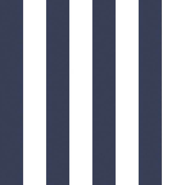 Galerie Wallpaper Product code: SH34555 - Simply Stripes 3 Wallpaper Collection - Navy Colours -  