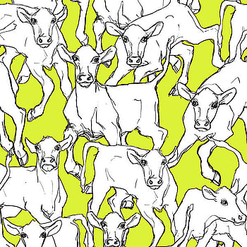 Galerie Wallcoverings Product Code 14105 - Marimekko Essentials Wallpaper Collection - Green White Black Colours -  