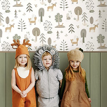 Galerie Wallcoverings Product Code 14802 - Little Explorers 2 Wallpaper Collection - Green Colours -  