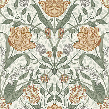 Galerie Wallcoverings Product Code 33006 - Apelviken Wallpaper Collection - Green Yellow Gold Colours -  