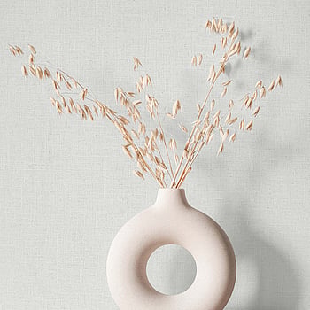Galerie Wallcoverings Product Code 33390 - Boho Fine Linen Wallpaper Collection - White Colours -  