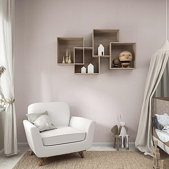 Galerie Wallcoverings Product Code 35754 - Boho Fine Linen Wallpaper Collection - Pink Colours -  