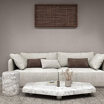 Galerie Wallcoverings Product Code 35760 - Boho Fine Linen Wallpaper Collection - Brown Colours -  