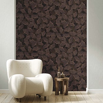 Galerie Wallcoverings Product Code 35779 - Boho Fine Linen Wallpaper Collection - Brown Colours -  