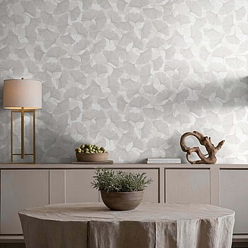 Galerie Wallcoverings Product Code 35781 - Boho Fine Linen Wallpaper Collection - Grey, White Colours -  