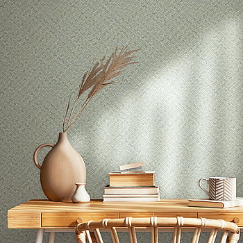 Galerie Wallcoverings Product Code 47479 - Flora Wallpaper Collection - Green Colours -  