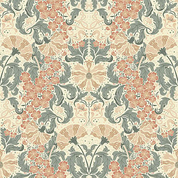 Galerie Wallcoverings Product Code 83116 - Hjarterum Wallpaper Collection - Blue Pink Cream Colours -  