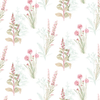 Galerie Wallcoverings Product Code AB42442 - Abby Rose 3 Wallpaper Collection - Teal Pink Colours -  