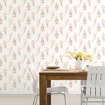 Galerie Wallcoverings Product Code AF37715 - Abby Rose 4 Wallpaper Collection - Pink Khaki Grey Colours -  