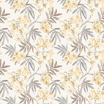 Galerie Wallcoverings Product Code AF37726 - Abby Rose 4 Wallpaper Collection - Yellow Grey Cream Colours -  