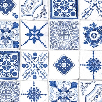 Galerie Wallcoverings Product Code CK36621 - Kitchen Style 3 Wallpaper Collection - Blue White Colours -  