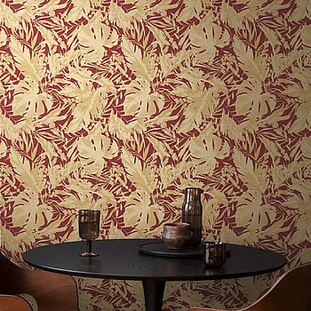 Galerie Wallcoverings Product Code CL65238 - Cosmo Living Wallpaper Collection - Metallic Red Colours -  