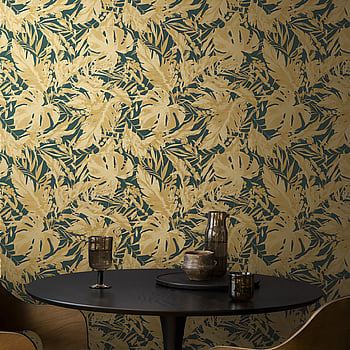 Galerie Wallcoverings Product Code CL65239 - Cosmo Living Wallpaper Collection - Green Metallic Colours -  