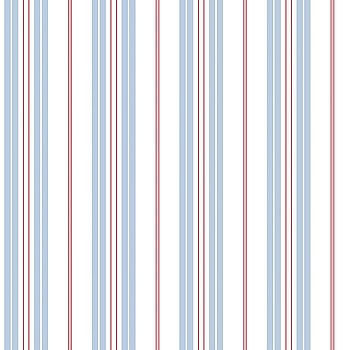 Galerie Wallcoverings Product Code G23065 - Deauville Wallpaper Collection - Sky Blue Red White Colours -  