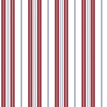 Galerie Wallcoverings Product Code G23066 - Deauville Wallpaper Collection - Red Navy Blue White Colours -  