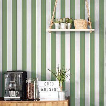 Galerie Wallcoverings Product Code G45401 - Just Kitchens Wallpaper Collection - Green Colours -  