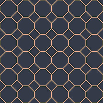Galerie Wallcoverings Product Code G45403 - Just Kitchens Wallpaper Collection - Navy Gold Colours -  