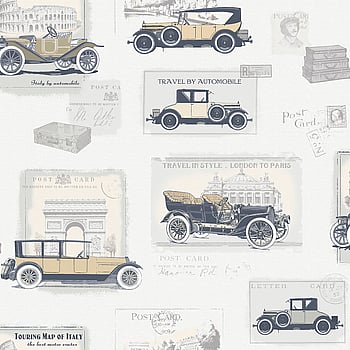 Galerie Wallcoverings Product Code G56136 - Memories 2 Wallpaper Collection - Silver Grey Colours -  