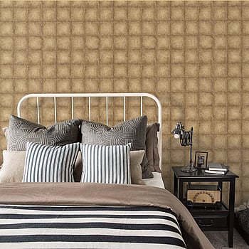 Galerie Wallcoverings Product Code G67793 - Ambiance Wallpaper Collection - Yellow Gold Colours -  