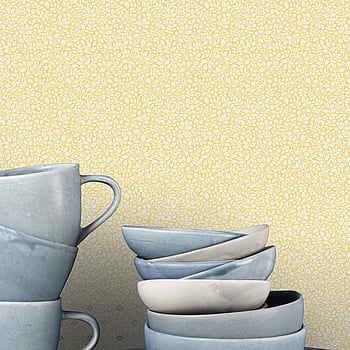 Galerie Wallcoverings Product Code G68712 - Miniatures 3 Wallpaper Collection - Yellow,White Colours -  