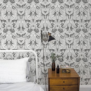 Galerie Wallcoverings Product Code G78310 - Bazaar Wallpaper Collection - Grey Black Colours -  