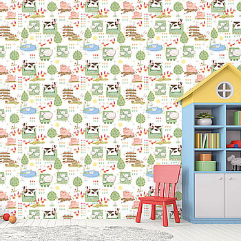 Galerie Wallcoverings Product Code G78377 - Tiny Tots 2 Wallpaper Collection - Primary Colours -  