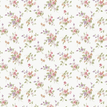 Galerie Wallcoverings Product Code PF38104 - Pretty Prints Wallpaper Collection - Pink, Purple, Green Colours -  