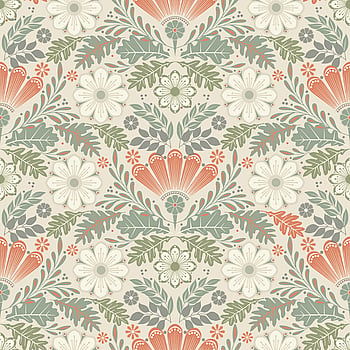 Galerie Wallcoverings Product Code S24122 - Sommarang 2 Wallpaper Collection - Beige, grey, orange, white Colours -  